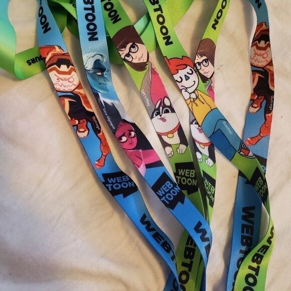 Comicon webtoon 2019 lanyards - Picture 2 of 2